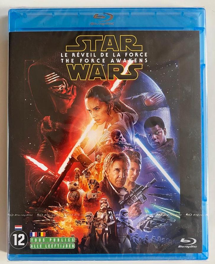 STAR WARS THE FORCE AWAKENS (IN SEAL) (BLURAY), Cd's en Dvd's, Blu-ray, Gebruikt