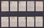 Belgique 1941 - ONGETAND ! Rare ! Portraits historiques de, Gestempeld