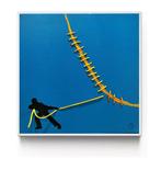 Giò Mondelli - Kintsugi Blu, Antiquités & Art, Art | Peinture | Moderne