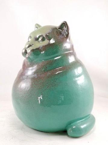 Vanessa Bonino (1992) - Sculpture, Gattone - 19 cm -