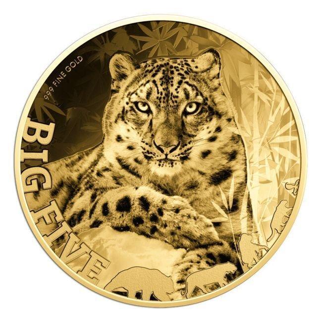 10 x 1/200 Troy Oz - Goud .999 - .999 Fine Gold Chad Big, Postzegels en Munten, Edelmetalen en Baren