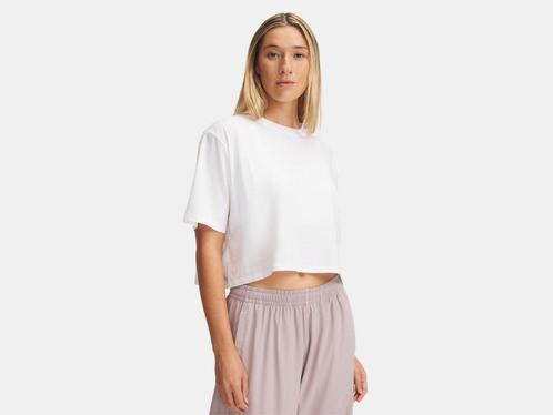 Under Armour Rival Ss-Wht - Maat MD, Kleding | Dames, Topjes, Wit, Maat 38/40 (M), Nieuw, Korte mouw, Ophalen of Verzenden