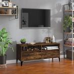 vidaXL Tv-meubel 100x34,5x44,5 cm bewerkt hout gerookt, Verzenden