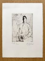 Romain Suzzoni (1950) - Portrait du peintre à latelier