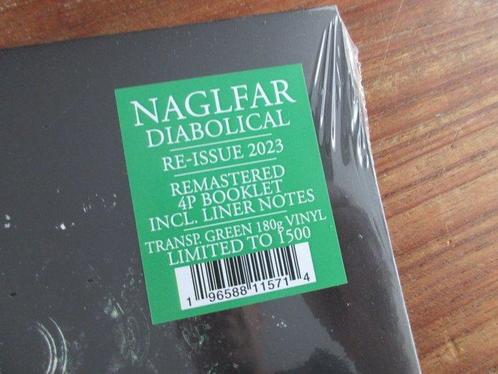 Naglfar - Diabolical - green vinyl - LP - 2023, Cd's en Dvd's, Vinyl Singles