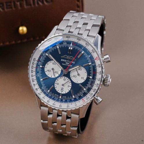 Breitling - Navitimer B01 Chronograph - AB0137 - Heren -, Handtassen en Accessoires, Horloges | Heren