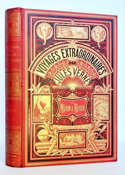 Jules Verne - La Maison à Vapeur - 1880, Antiek en Kunst, Antiek | Boeken en Manuscripten