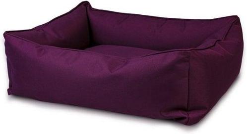 Luxe hondenmand - Comfortabel hondenbed 60x70cm - Paars, Dieren en Toebehoren, Hondenmanden, Nieuw, Polyester, Ophalen of Verzenden