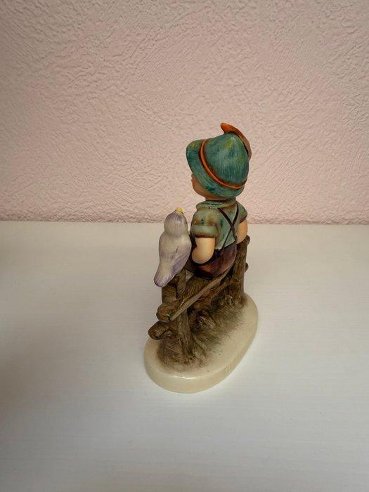 Hummel - M.I. Hummel - Figuur - Knabe mit Vogel - TMK6 -, Antiek en Kunst, Curiosa en Brocante