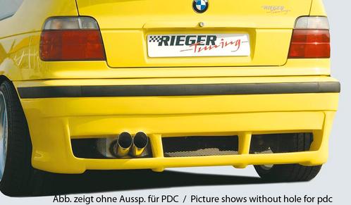 Rieger achterbumper | 3er E36 - Compact | stuk ongespoten ab, Auto-onderdelen, Carrosserie, Nieuw, BMW, Verzenden