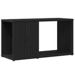 vidaXL Tv-meubel 60x24x32 cm spaanplaat zwart eikenkleurig, Verzenden, Nieuw