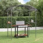 vidaXL Gazebo BBQ et Ã©tagÃ¨res latÃ©rales anthracite, Verzenden, Neuf