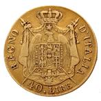 Italië, Koninkrijk (Napoleontisch) Napoleon I. 40 Lire 1808, Postzegels en Munten