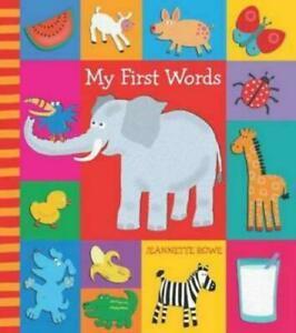 My First Words with Baby Boo by Jeanette Rowe (Board book), Boeken, Overige Boeken, Gelezen, Verzenden