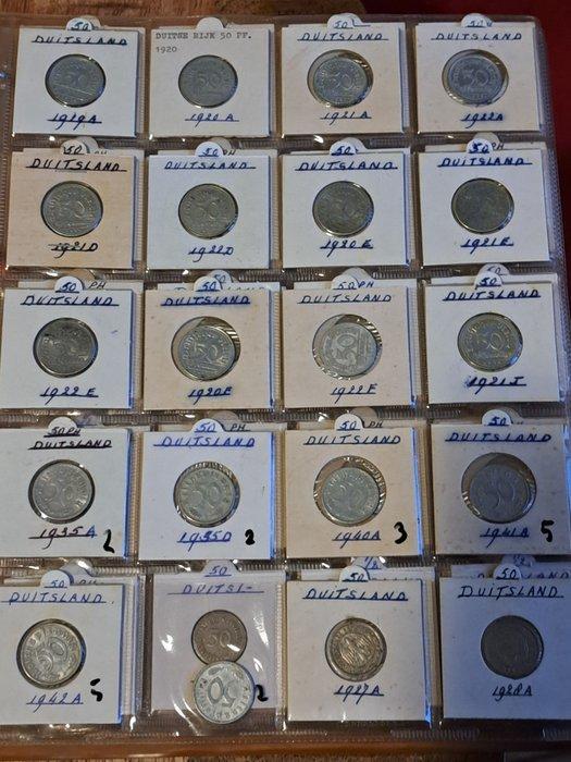 Duitsland. Album with more than three hundred coins from, Postzegels en Munten, Munten | Europa | Niet-Euromunten
