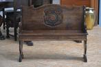 Bank - Rovere - Monastieke bank in eikenhout