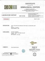 Zonder minimumprijs - Ring - 18 karaat Geel goud - 2.03ct., Nieuw