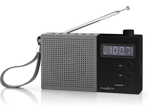 Veiling - Nedis RDFM2210BK Fm-radio 2,1 W Klok enamp; Alarm, Auto-onderdelen, Elektronica en Kabels