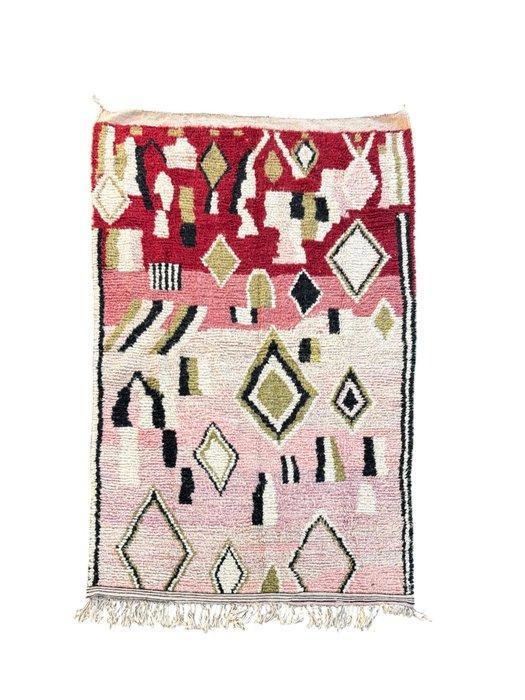 Marokkaanse Boujad Tapijt – Handgeknoopt Berber Wol Tapijt –, Huis en Inrichting, Stoffering | Tapijten en Vloerkleden