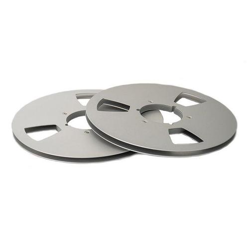 Retroreels - 10,5 geanodiseerde aluminium haspelset 26,5cm, Audio, Tv en Foto, Radio's