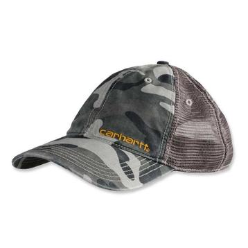 Carhartt Men Brandt Cap Rugged Gray Camo beschikbaar voor biedingen