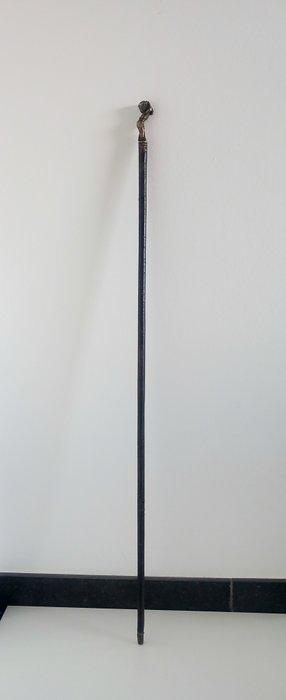 Wandelstok - Brons, Hout, Antiek en Kunst, Curiosa en Brocante