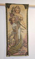Arazzo Alfons Mucha LE PRINTEMPS - Art Nouveau -, Antiek en Kunst