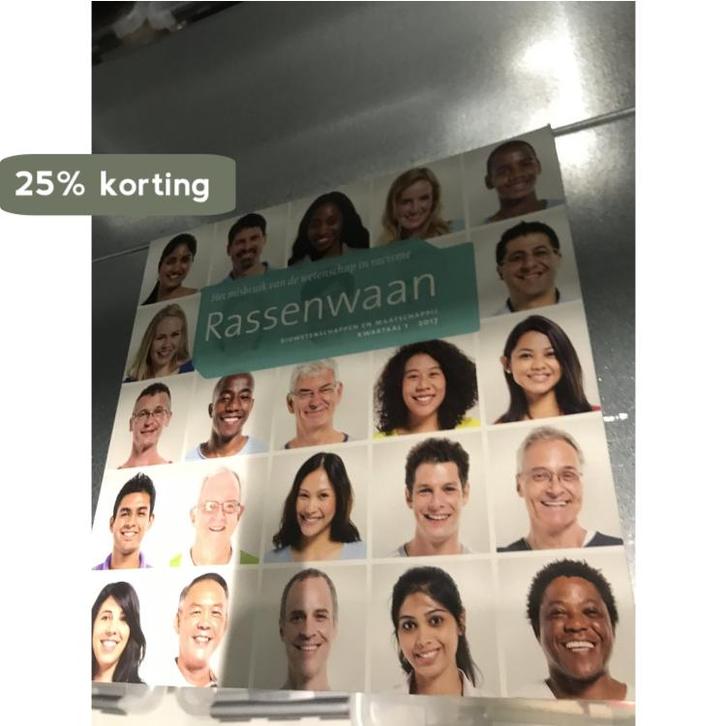 Rassenwaan / Cahiers bio-wetenschappen en maatschappij, Boeken, Schoolboeken, Zo goed als nieuw, Verzenden