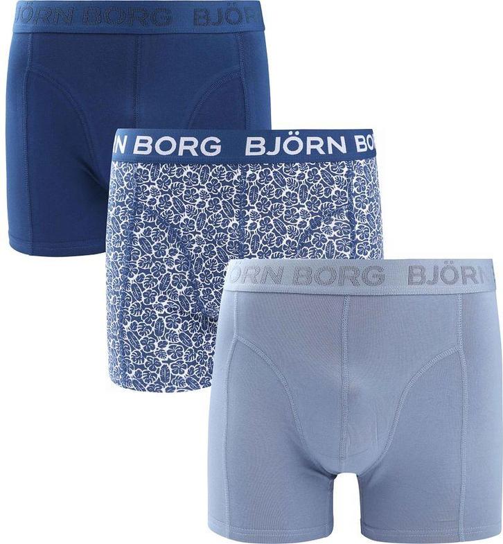 Bjorn Borg Boxers 3Pack Stretch Blauw maat S Heren, Kleding | Heren, Ondergoed, Boxer, Verzenden