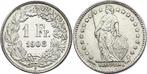 1 Franken 1908 B Schweiz zilver