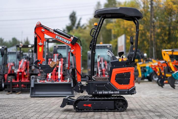 Kingway minigraafmachine minigraver graafmachine grote keus, Zakelijke goederen, Machines en Bouw | Kranen en Graafmachines, Graafmachine