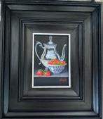 Ben Oude Breuil (1949) - Stilleven met aardbeien