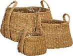 2dekans | Mica Decorations Plantenmand - Set van 3 - H25 x, Huis en Inrichting, Ophalen of Verzenden, Nieuw