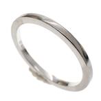18 Krt. Witgouden aanschuifring (gouden ring) (gouden ring), 18 tot 19, Gebruikt, Overige kleuren, Ophalen of Verzenden