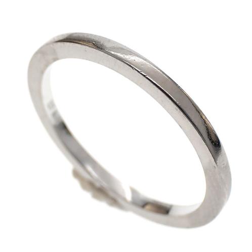 18 Krt. Witgouden aanschuifring (gouden ring) (gouden ring), Handtassen en Accessoires, Ringen, Dame, Overige kleuren, 18 tot 19