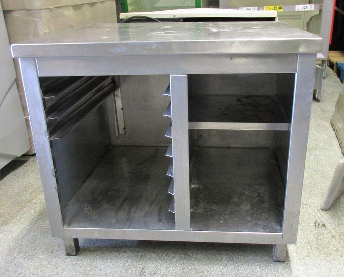 RVS Onderstel, Pizzaoven onderstel, B91 x D76 x H81cm, Zakelijke goederen, Kantoor en Winkelinrichting | Winkel en Inventaris