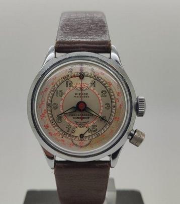 Pierce 1883 - Military Chronograph Monopusher - Sans Prix de beschikbaar voor biedingen