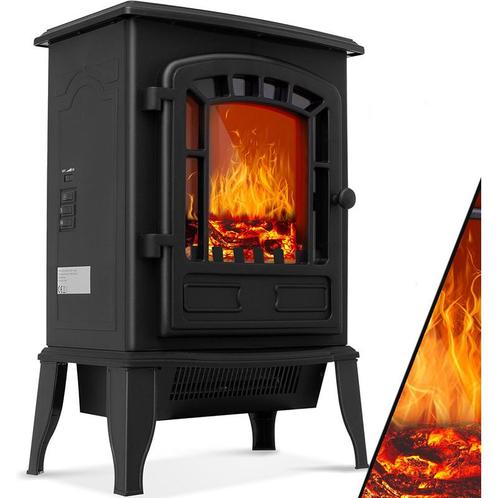 Elektrische haard met ventilatorkachel - maximaal 2000W -, Doe-het-zelf en Bouw, Verwarming en Radiatoren, Verzenden