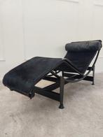 Cassina - Le Corbusier - Fauteuil - LC4 - Leder, Metaal, Antiek en Kunst