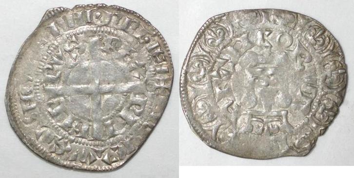 Ohne Jahr France Dup 262a Philippe Vi Gros A La Couronne..., Postzegels en Munten, Munten | Europa | Niet-Euromunten, België, Verzenden