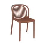 Terrasstoel Lena z/a - Roest- Vintage/Café, Tuin en Terras, Ophalen