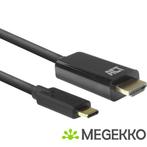 ACT USB-C naar HDMI male aansluitkabel 4K, Verzenden, Nieuw
