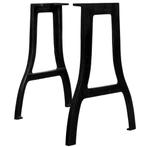 Eettafelpoten Set | Retour Deal | 60x72cm, Tafelpoot, 50 tot 100 cm, Verzenden, Nieuw