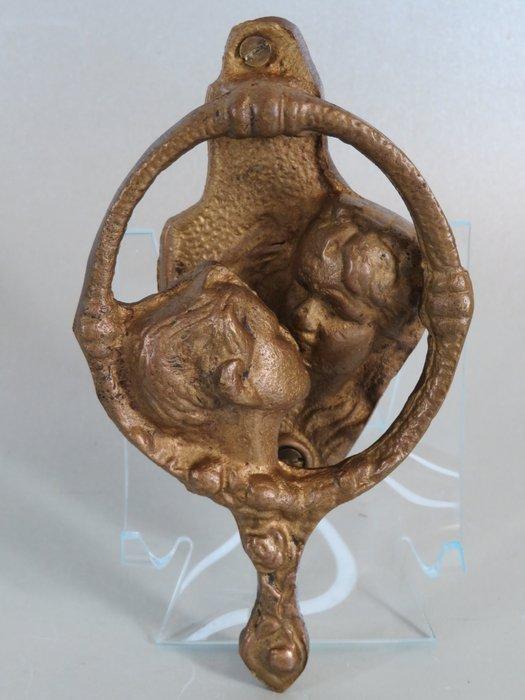 Art Nouveau Deurklopper - 1920-1930 - Zoenen / kussen /, Antiek en Kunst, Kunst | Designobjecten