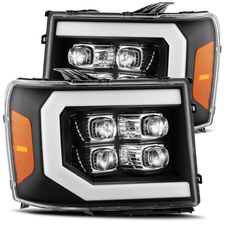 AlphaRex 07-13 GMC 1500HD NOVA LED Proj Headlight Plank, Auto-onderdelen, Verlichting, Ophalen of Verzenden