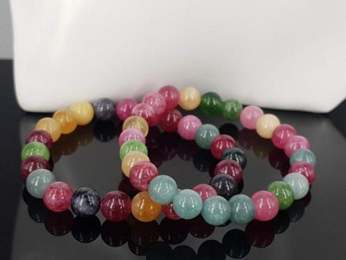 Natuurlijke Tourmalijn Armbanden, lengte 18 cm - 19 cm -, Verzamelen, Dierenverzamelingen