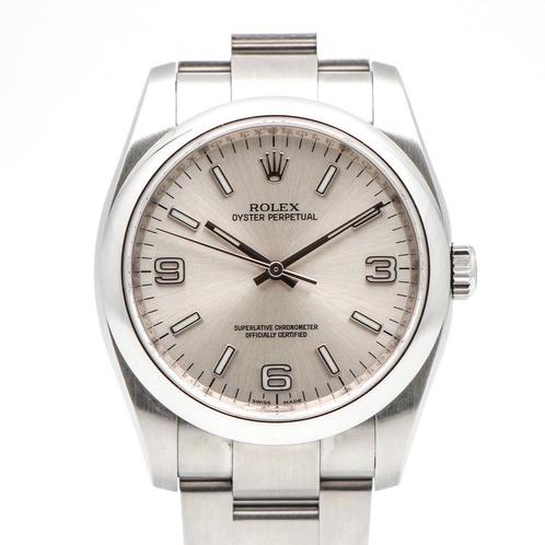 Rolex Oyster Perpetual 36 116000 uit 2010, Bijoux, Sacs & Beauté, Montres | Hommes, Envoi