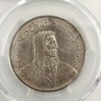 Suisse. Silver 5 Francs Coin Type I - PCGS Certified (AU55), Postzegels en Munten