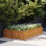 vidaXL Plantenbak verhoogd 195x100x36 cm cortenstaal, Tuin en Terras, Verzenden, Nieuw