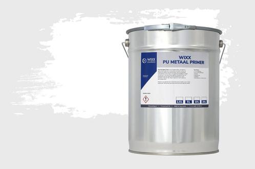 Wixx PU Metaalprimer Wit 5L, Doe-het-zelf en Bouw, Verf, Beits en Lak, Wit, Nieuw, Verzenden